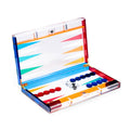 Constance Acrylic Multicolor Backgammon Set - HOUSE OF SHE