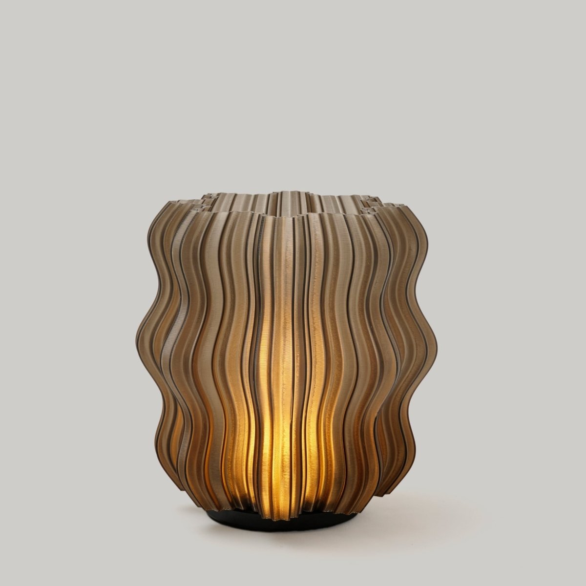 Cordless Mini Wavy Lamp - HOUSE OF SHE