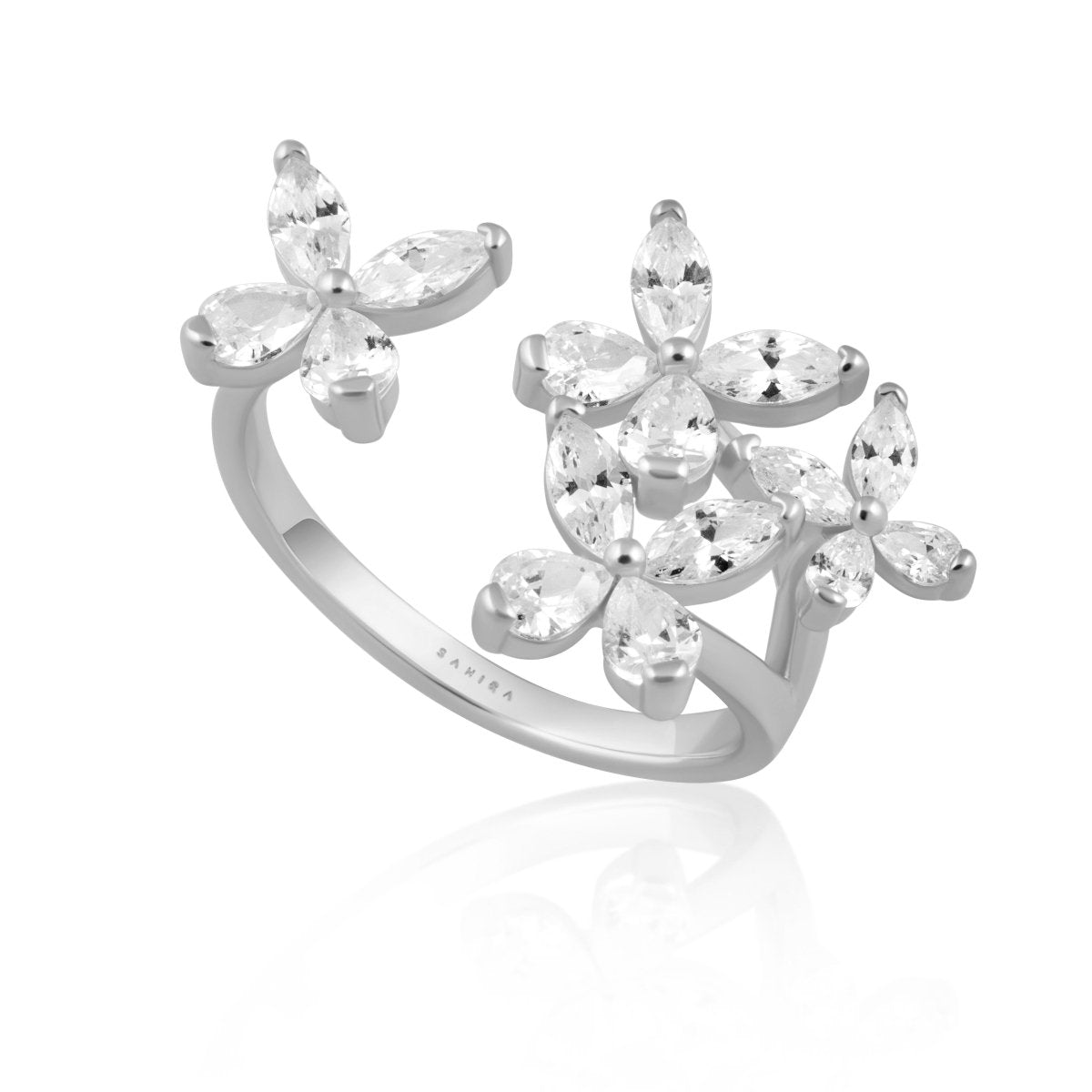 CZ Butterfly Ring - HOUSE OF SHE