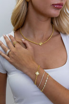 Dainty Gracie Tennis Bracelet - HOUSE OF SHE