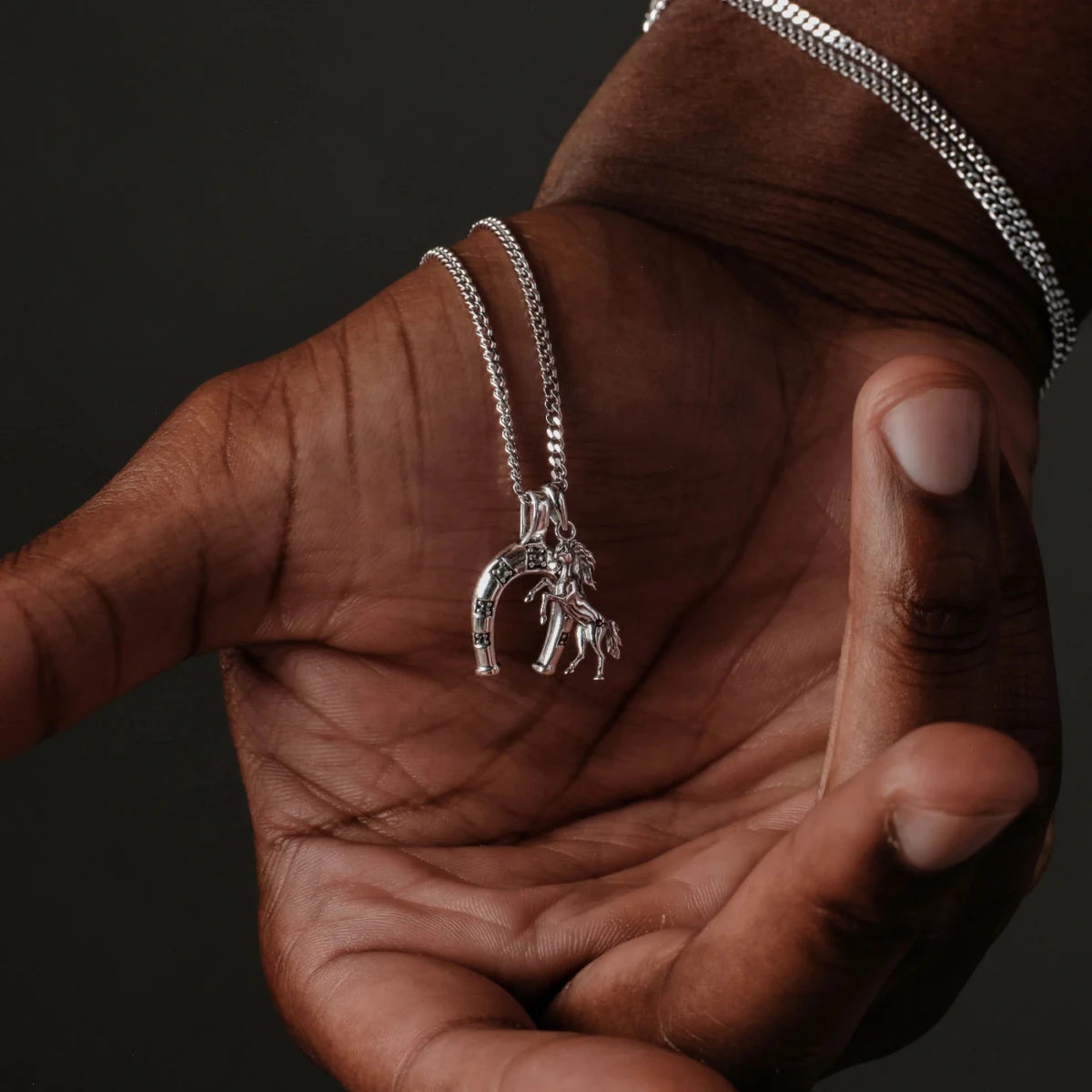 Dark Horse Necklace Set - HOUSE OF SHE