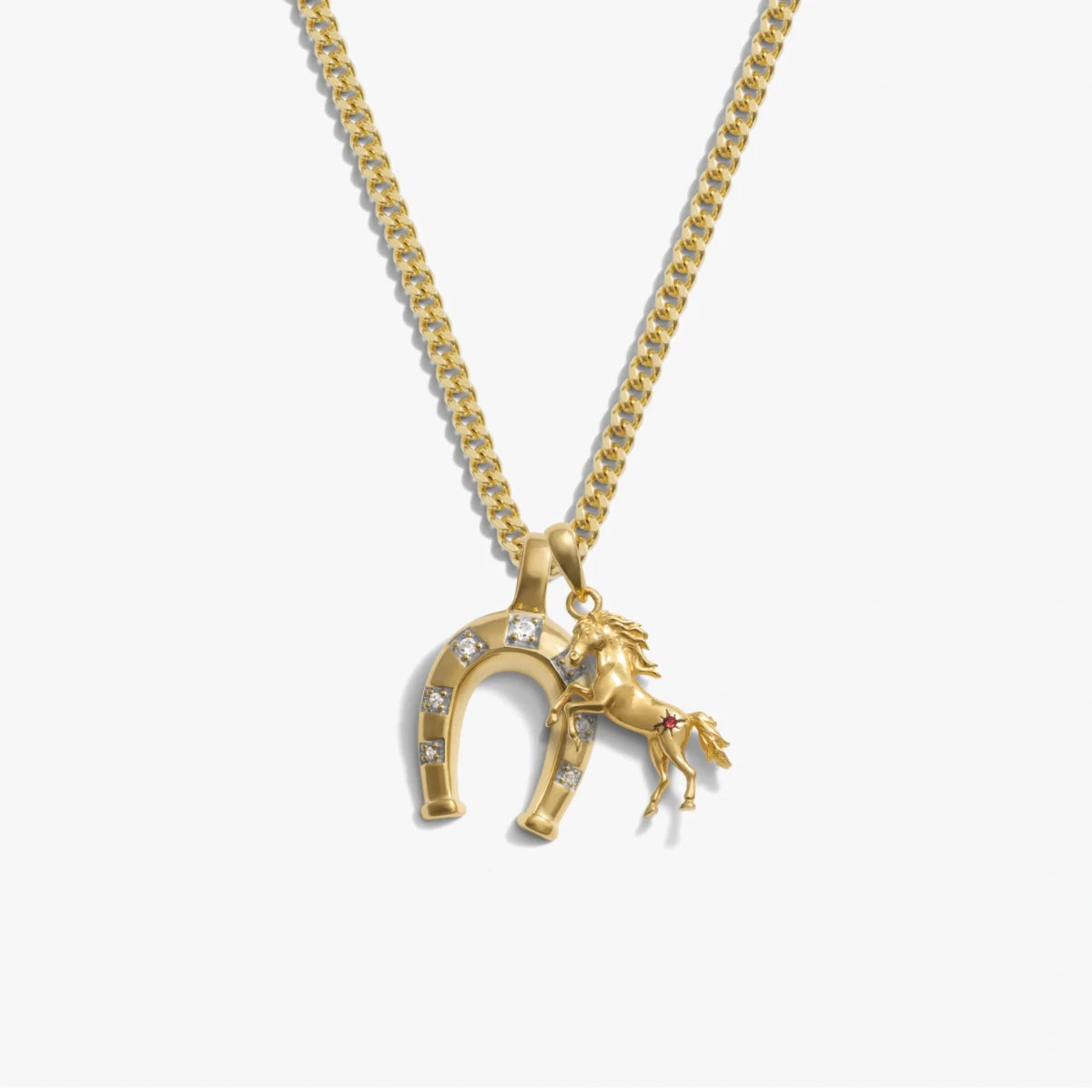 Dark Horse Necklace Set - HOUSE OF SHE