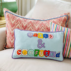 Dazed & Confused Needlepoint Pillow - HOUSE OF SHE