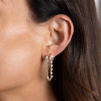 Delilah Double Stud Earring - HOUSE OF SHE