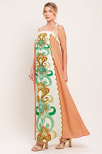 DESERT JEWEL WOVEN MAXI DRESS - HOUSE OF SHE