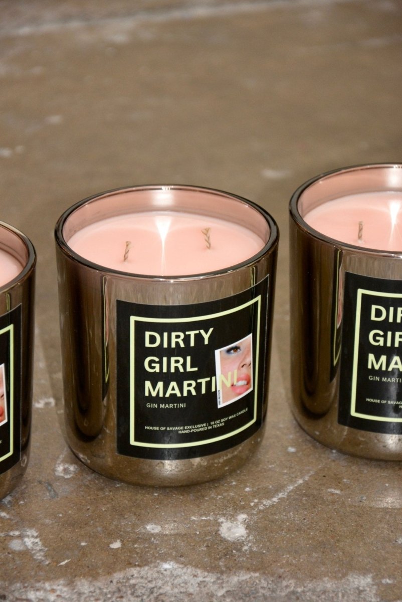 DIRTY GIRL MARTINI CANDLE - HOUSE OF SHE