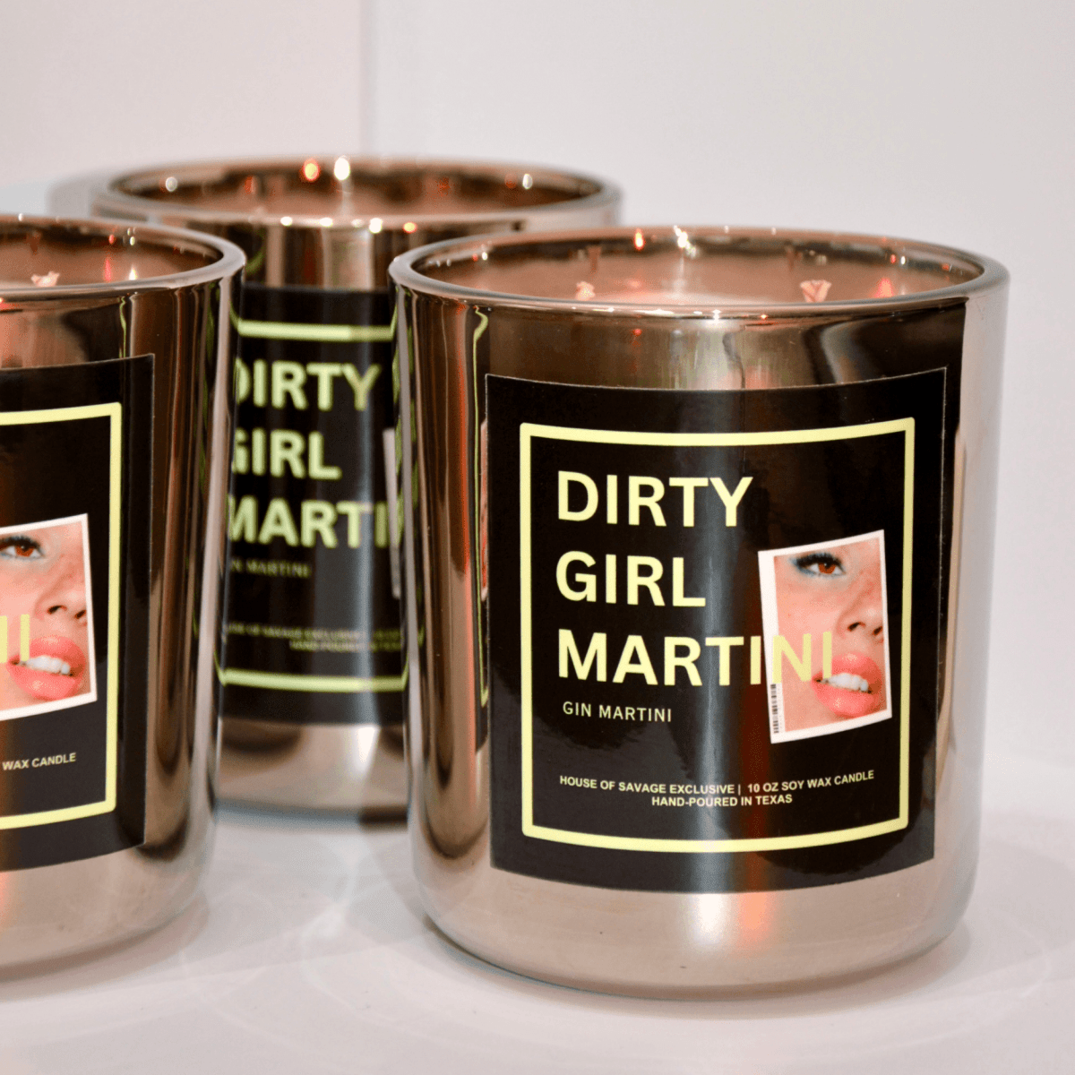 DIRTY GIRL MARTINI CANDLE - HOUSE OF SHE