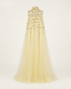 Divine Sequined Mesh A-line Dress - HOUSE OF SHE