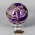 Dream Amethyst Crystal Sphere Polished Natural Specimen - HOUSE OF SHE