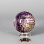 Dream Amethyst Crystal Sphere Polished Natural Specimen - HOUSE OF SHE