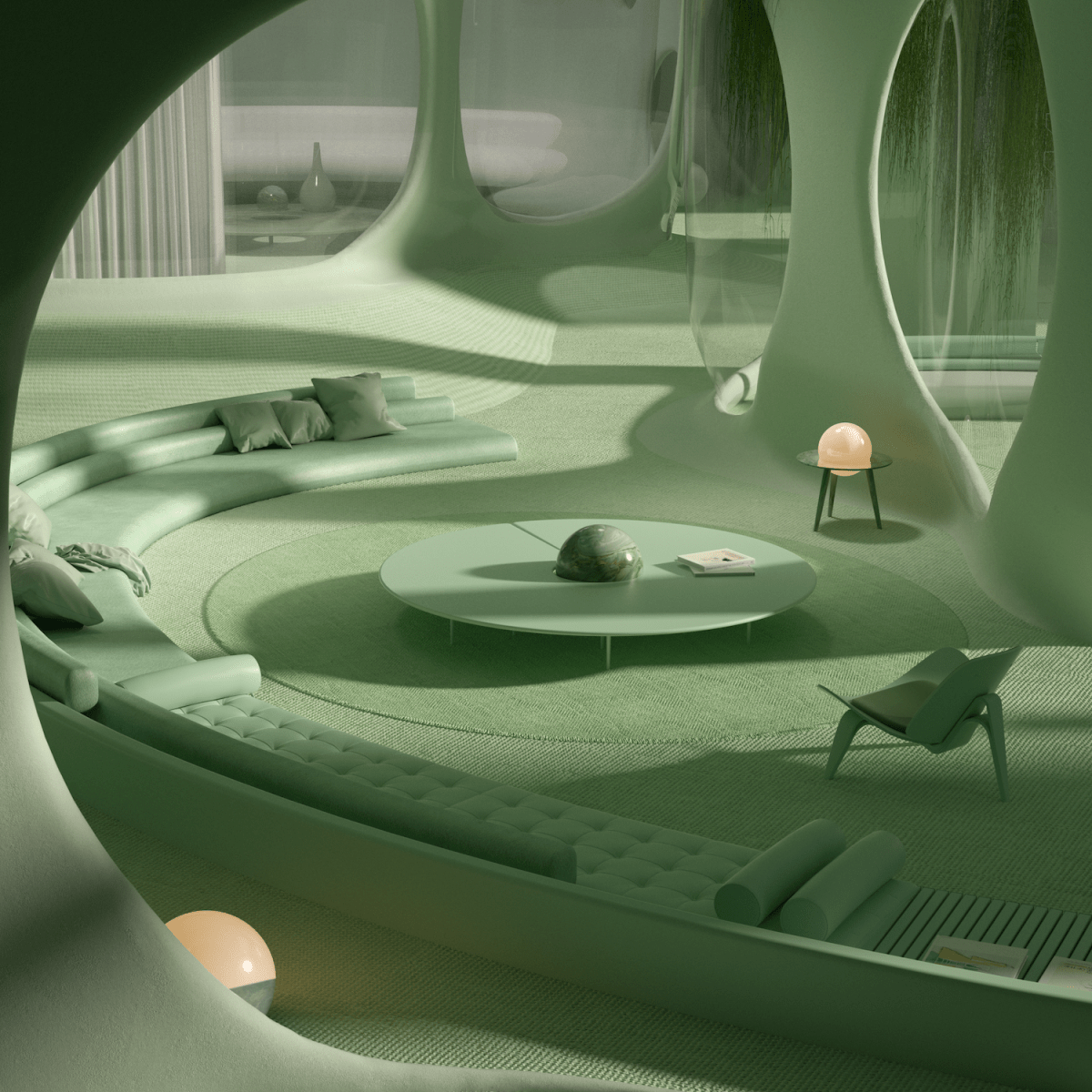 Dreamscapes & Artificial Architecture - HOUSE OF SHE