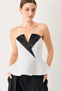 Dress Code Woven Tube Top - HOUSE OF SHE