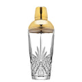 Dublin Crystal Martini Shaker - Gold Cap - HOUSE OF SHE