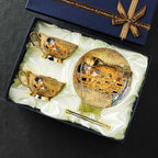 Egyptian Love Bone China Cup& Saucer Set - HOUSE OF SHE