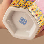 Elegant Enamel Porcelain Vase In A Regal Courtly Style - HOUSE OF SHE