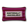 Emotionally Unavailable Needlepoint Pillow - HOUSE OF SHE