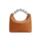 Esme Tan Recycled Vegan Top Handle Bag - HOUSE OF SHE