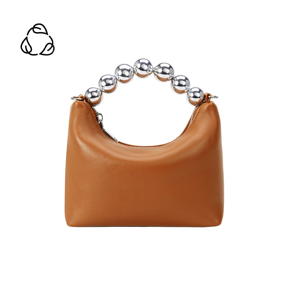 Esme Tan Recycled Vegan Top Handle Bag - HOUSE OF SHE