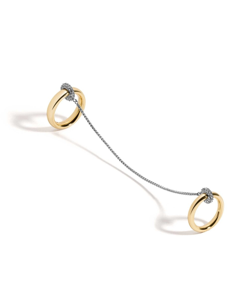 Essex Pavé Chain Ring - HOUSE OF SHE