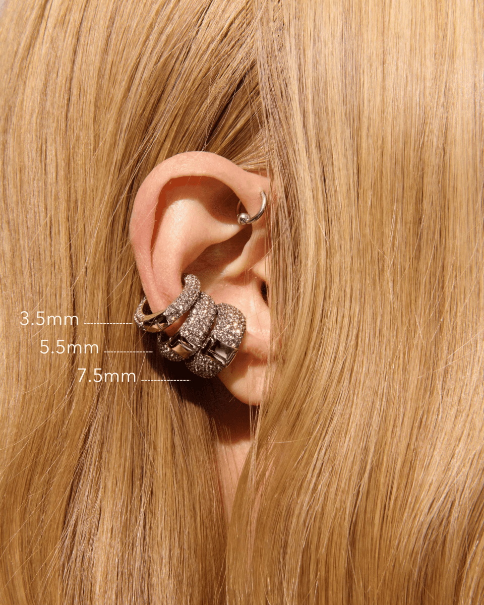 Eva Pavé Ear Cuff - HOUSE OF SHE