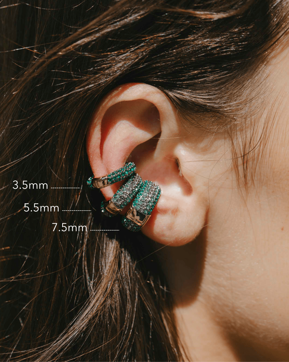 Eva Pavé Ear Cuff - HOUSE OF SHE