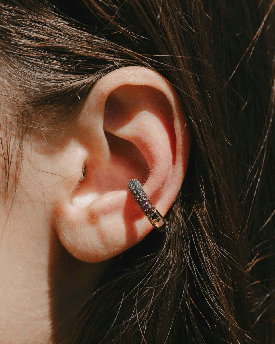 Eva Pavé Ear Cuff - HOUSE OF SHE