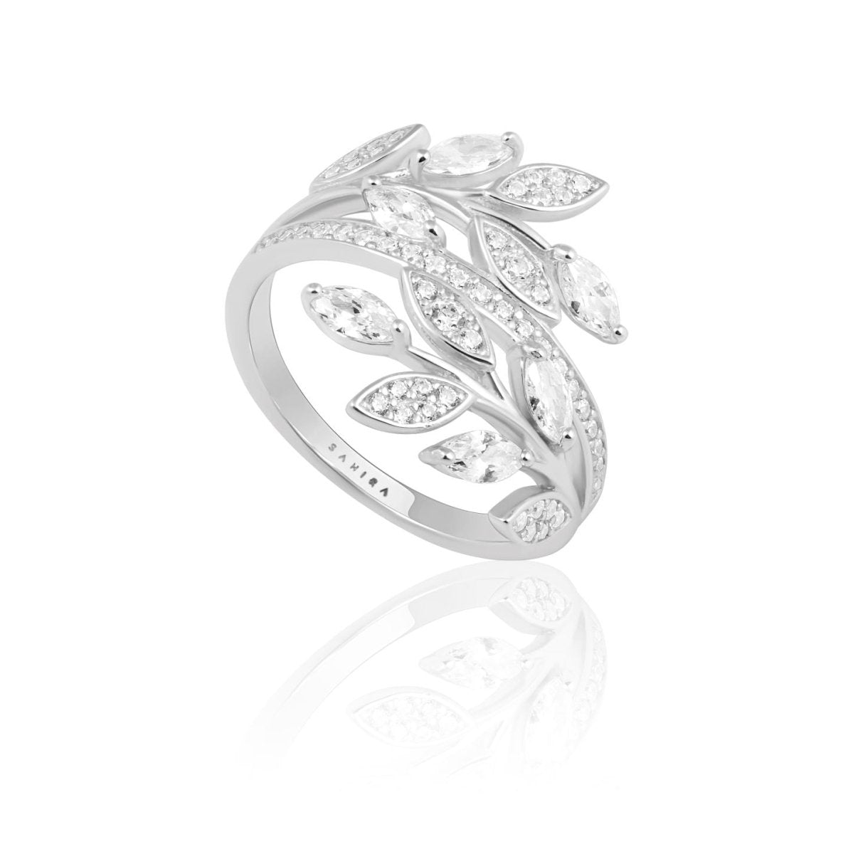 Eve CZ Wrap Ring - HOUSE OF SHE
