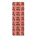 Eye - Patterned Rubber Yoga Mat - Vibrant & Durable for Your Practice - HOUSE OF SHE