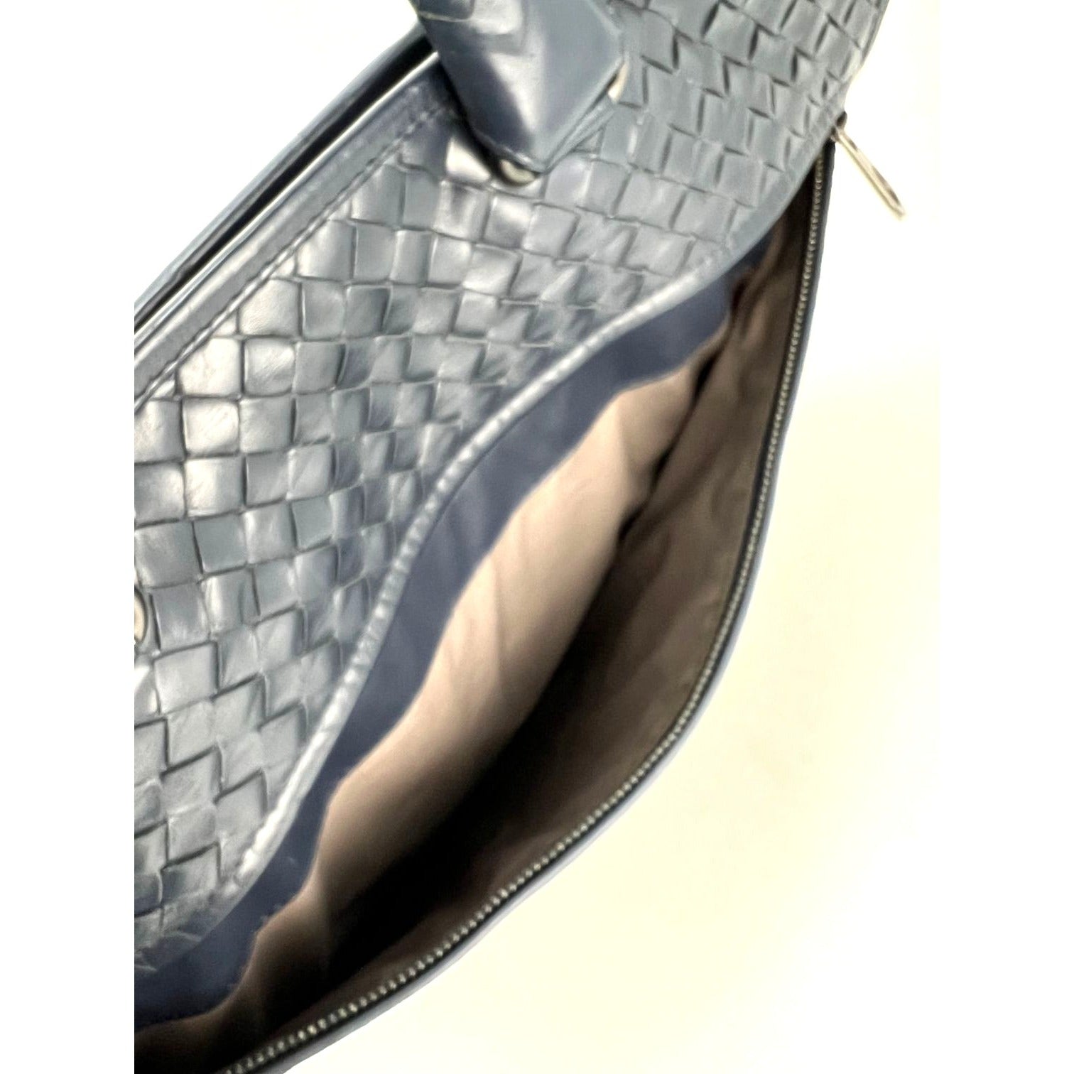 Bottega Veneta Intrecciato Top Zip Briefcase Attache Bag - HOUSE OF SHE