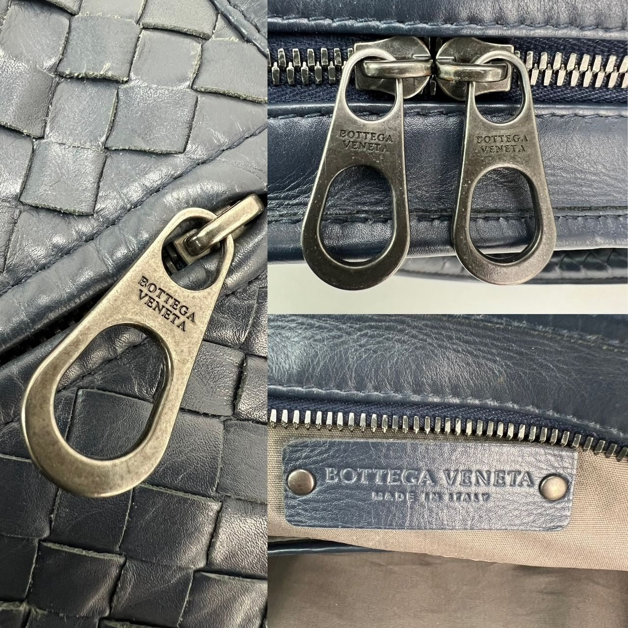 Bottega Veneta Intrecciato Top Zip Briefcase Attache Bag - HOUSE OF SHE
