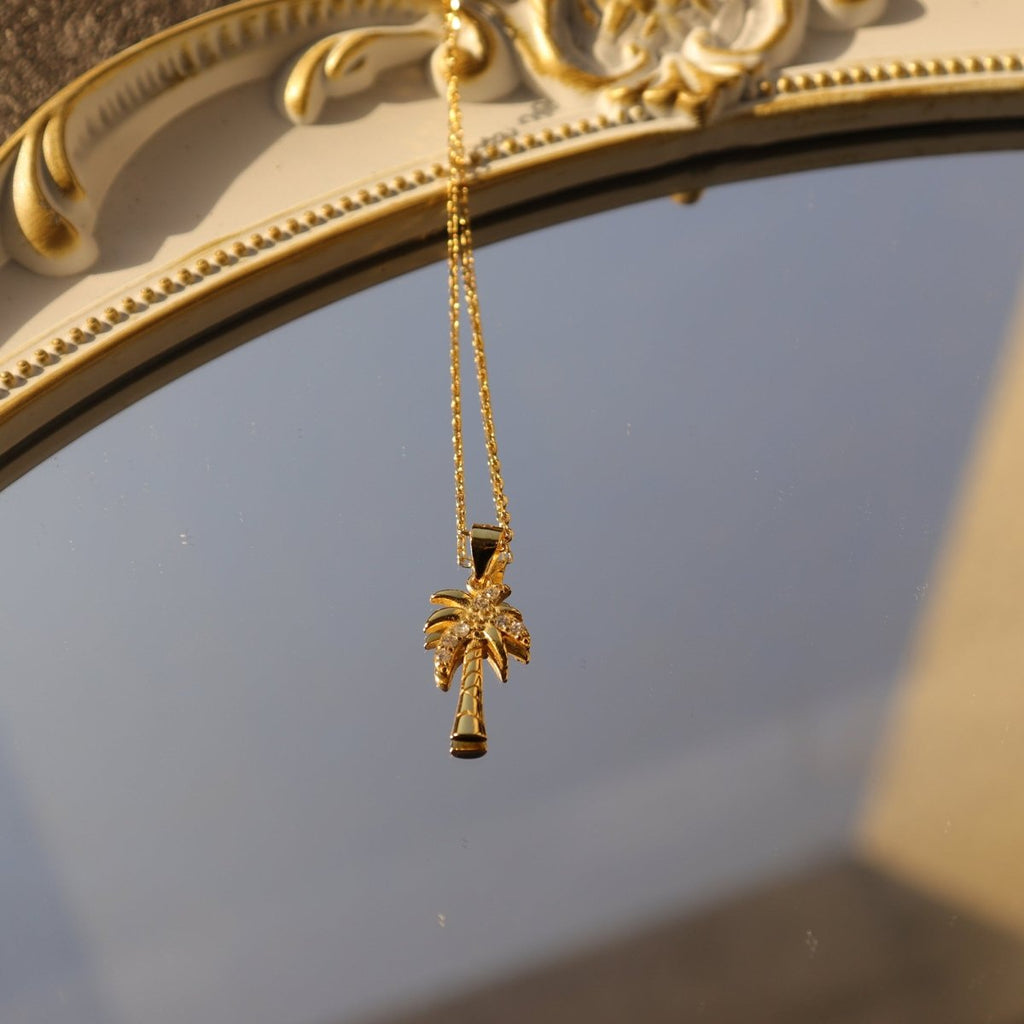 FAIR TALLY PALM NECKLACE - HOUSE OF SHE
