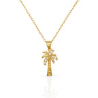 FAIR TALLY PALM NECKLACE - HOUSE OF SHE