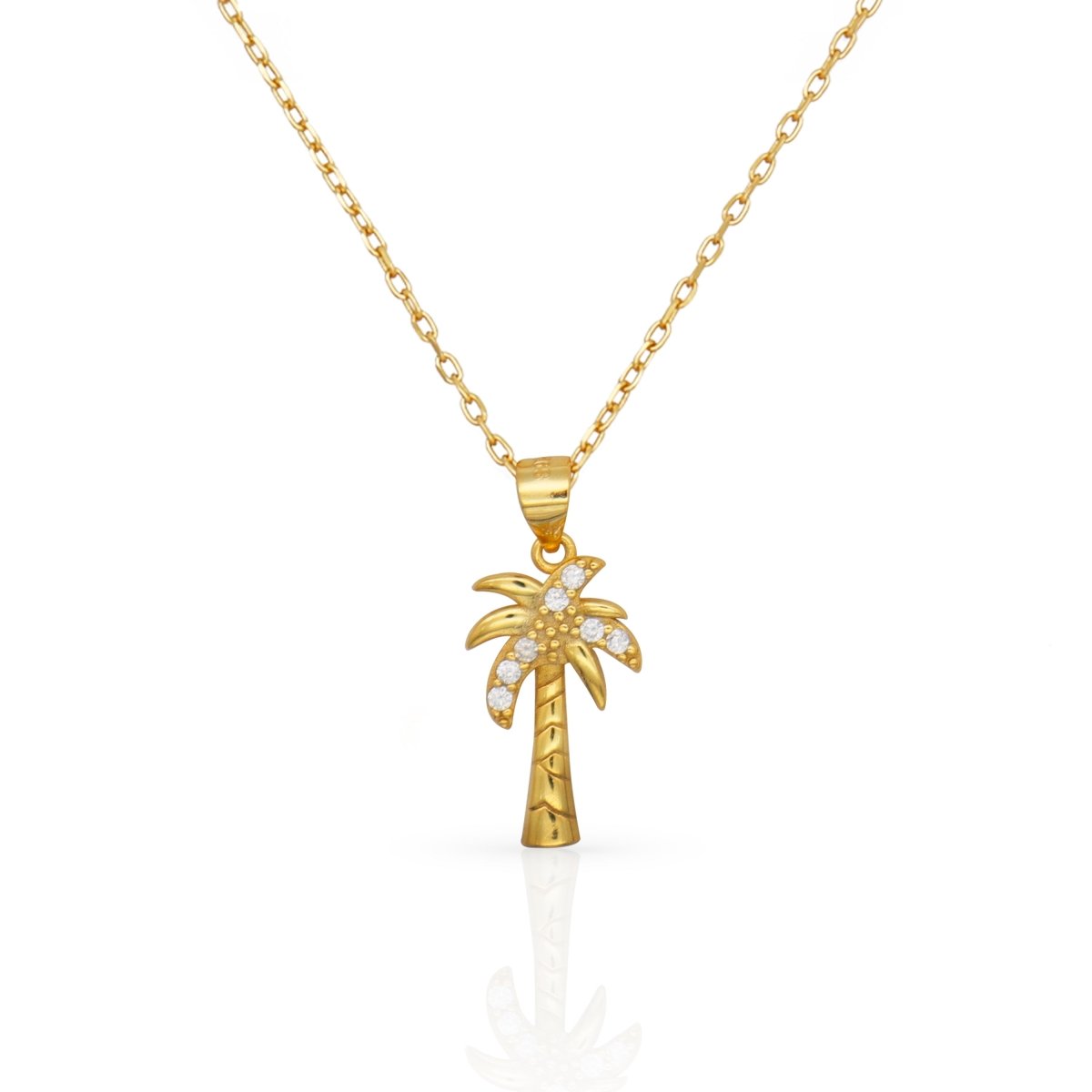 FAIR TALLY PALM NECKLACE - HOUSE OF SHE