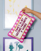 Fancy Needlepoint Pillow - HOUSE OF SHE