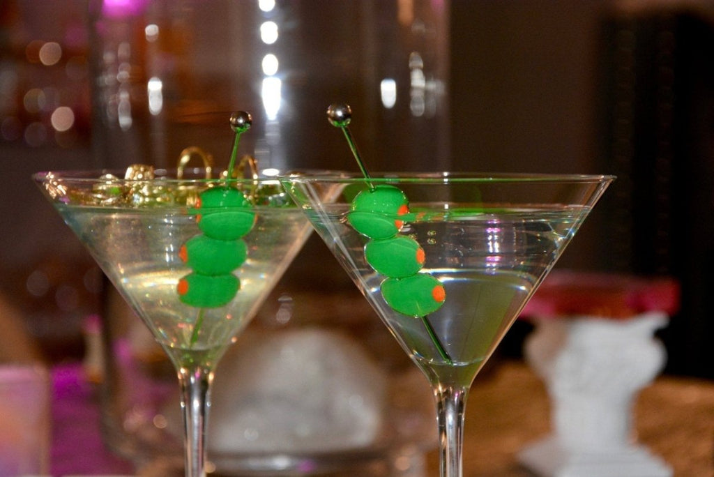 FAUX DIRTY MARTINI DECOR - HOUSE OF SHE