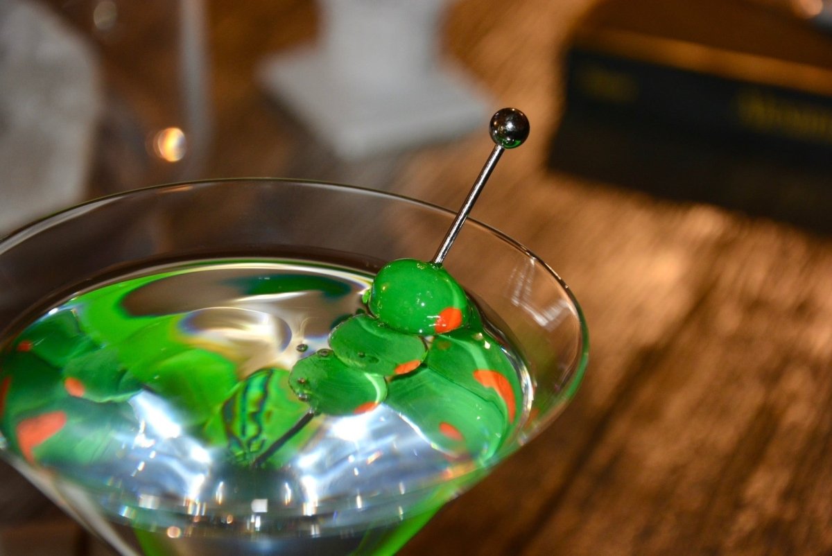 FAUX DIRTY MARTINI DECOR - HOUSE OF SHE