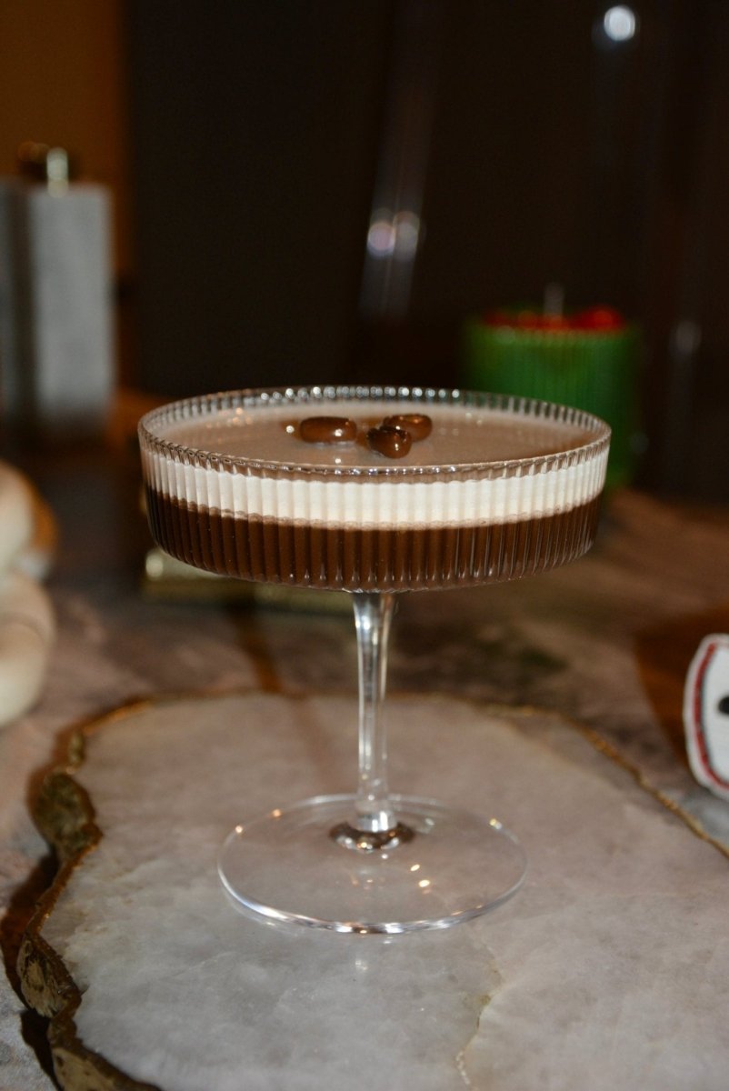 FAUX ESPRESSO MARTINI DECOR - HOUSE OF SHE