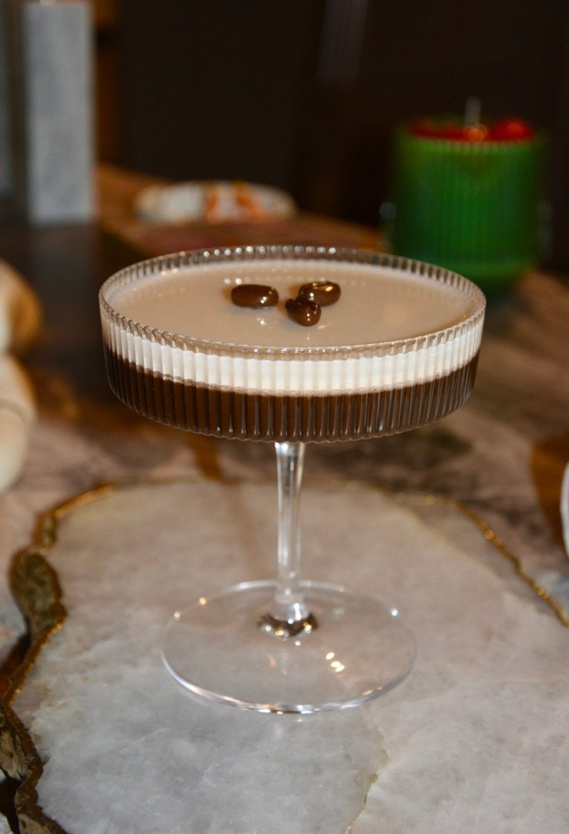 FAUX ESPRESSO MARTINI DECOR - HOUSE OF SHE