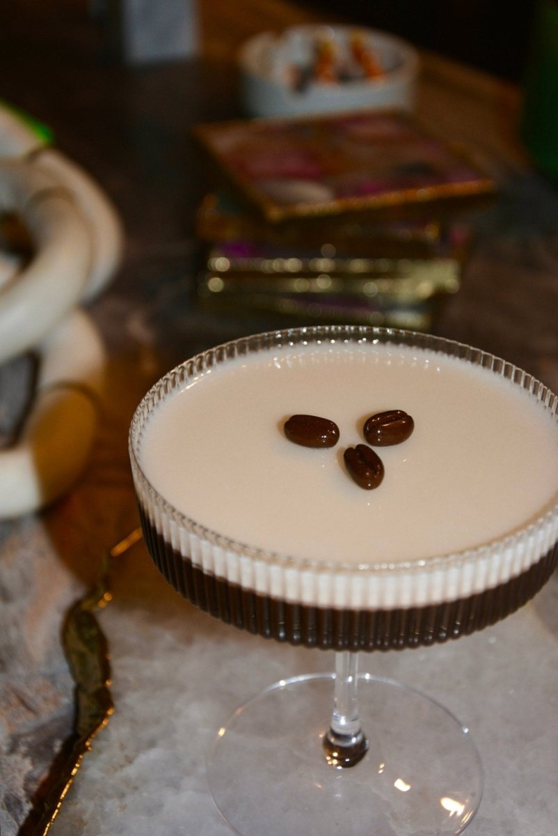 FAUX ESPRESSO MARTINI DECOR - HOUSE OF SHE