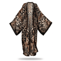 Fierce Leopard Print Boho Kaftan - HOUSE OF SHE
