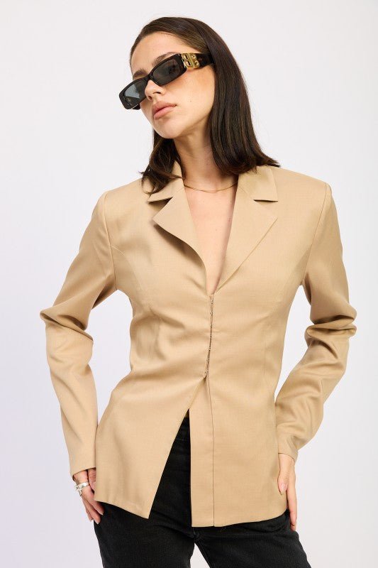 FITTED BLAZER JACQUET - HOUSE OF SHE