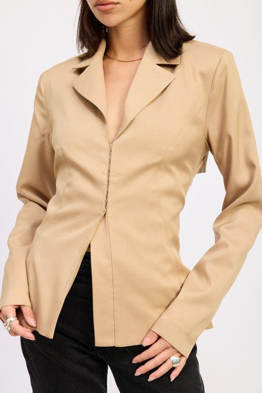 FITTED BLAZER JACQUET - HOUSE OF SHE