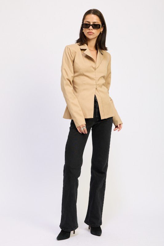 FITTED BLAZER JACQUET - HOUSE OF SHE