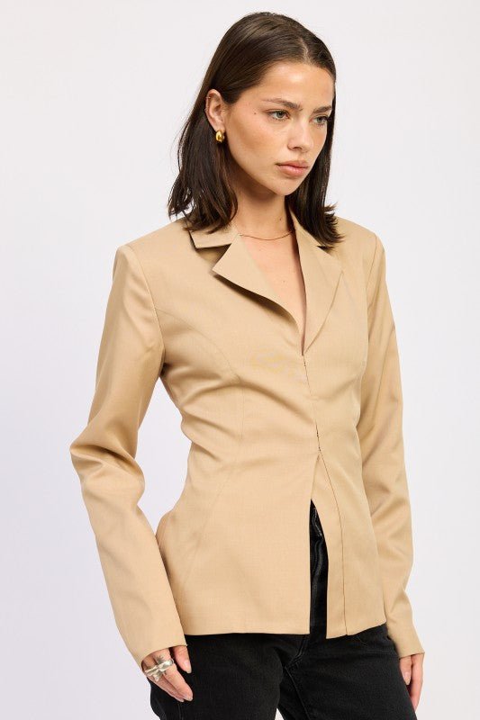 FITTED BLAZER JACQUET - HOUSE OF SHE