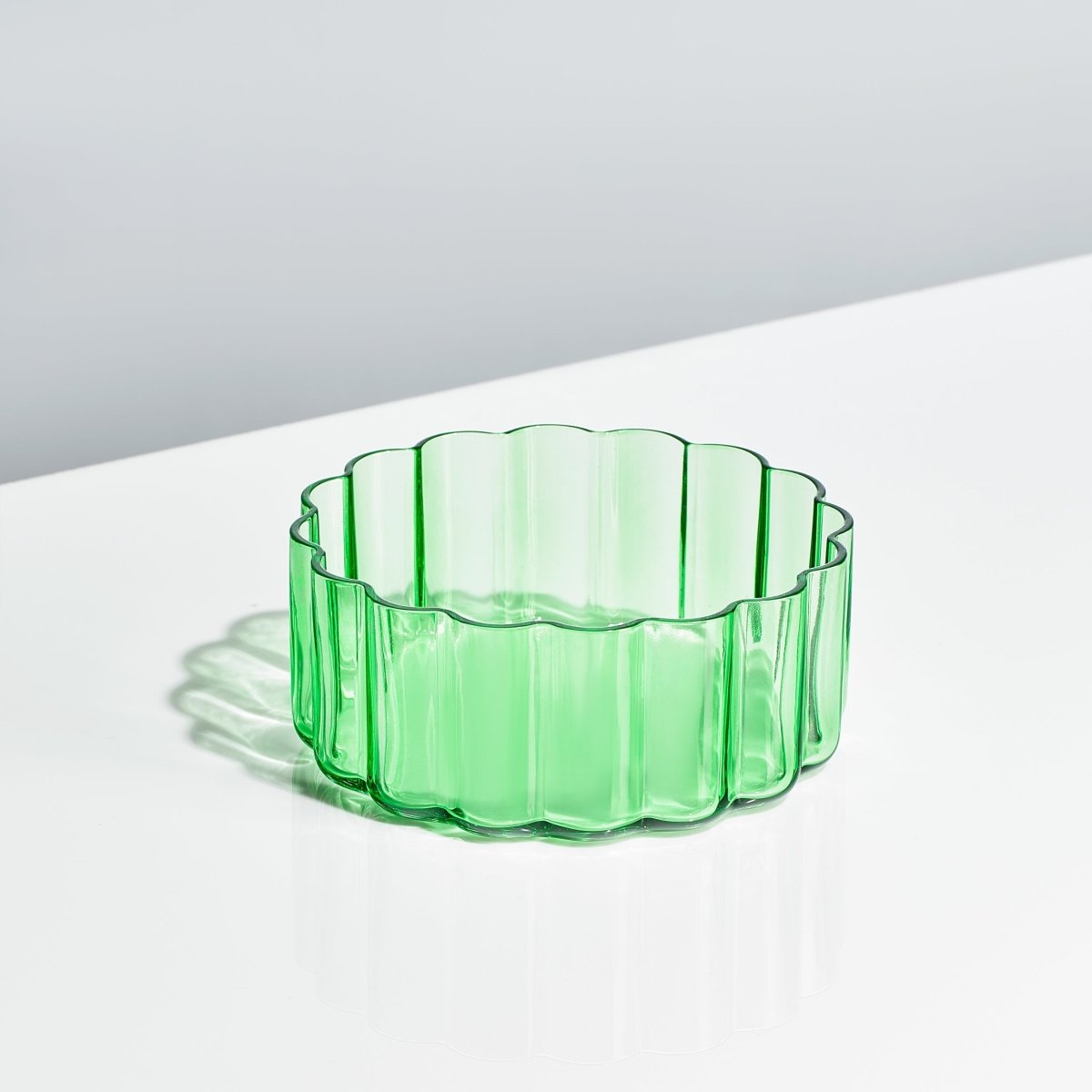 Flower Bowl Glassware, Set of 2 - HOUSE OF SHE