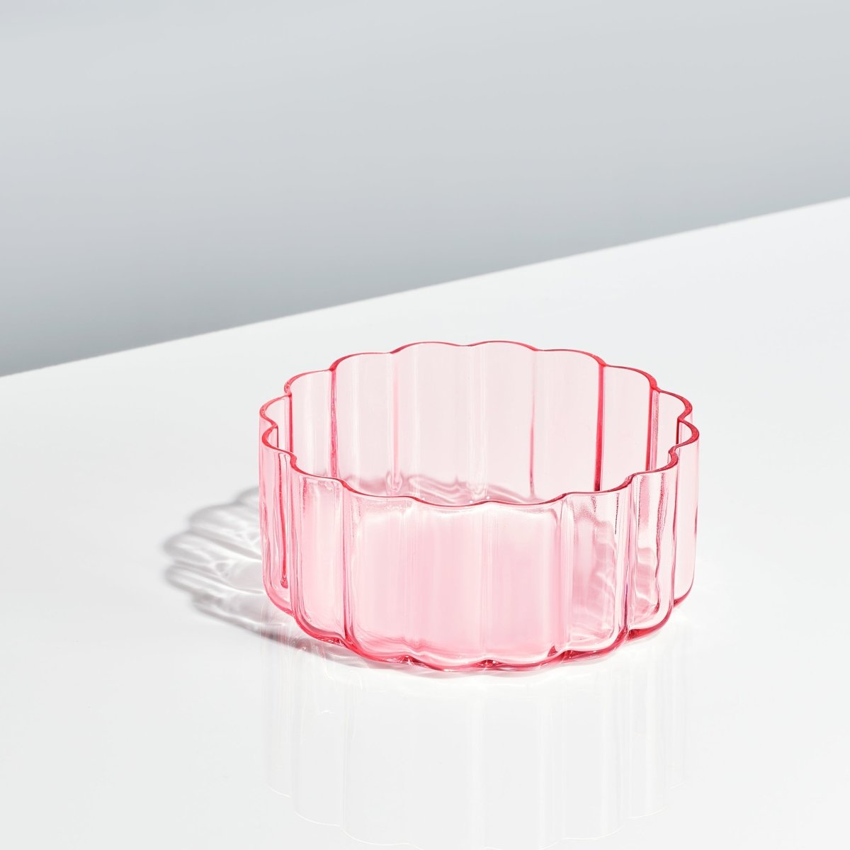 Flower Bowl Glassware, Set of 2 - HOUSE OF SHE