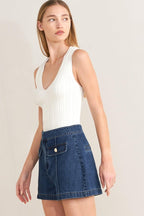 Forever Stylish Denim Shorts - HOUSE OF SHE