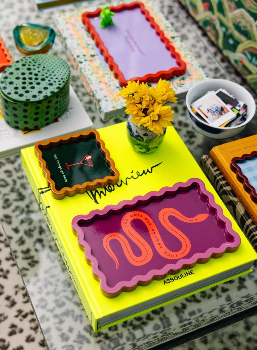Fuck Around Lacquer Tray - HOUSE OF SHE