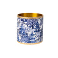 Garden Party Enameled Napkin Ring (4 Pack) - HOUSE OF SHE