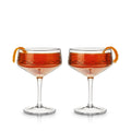 Admiral Crystal Coupe Glasses